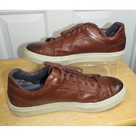 To Boot New York Pescara Dark Brown Leather Casual Sneakers Mens Size 10.5 main image 6